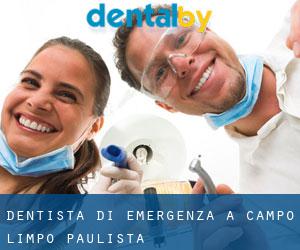Dentista di emergenza a Campo Limpo Paulista