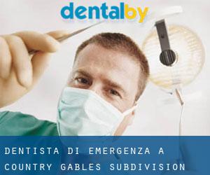 Dentista di emergenza a Country Gables Subdivision