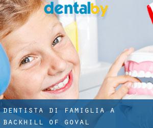 Dentista di famiglia a Backhill of Goval