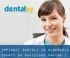 Impianti dentali in Albemarle County da posizione - pagina 1