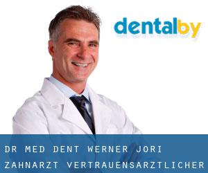 Dr. med. dent. Werner Jöri, Zahnarzt, vertrauensärztlicher Gutachter (Horw)