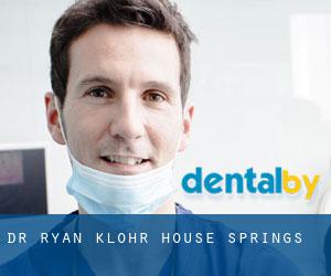 Dr. Ryan Klohr (House Springs)